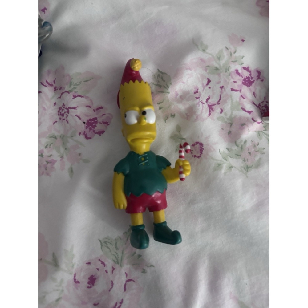 Bart Simpson  Tv Show Candy Cane ChristmasOrnament 2006 American Greetings Toy